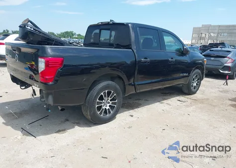 2022 Nissan Titan Sv 4X2 из США, поврежденный, VIN 1N6AA1EE8NN104142